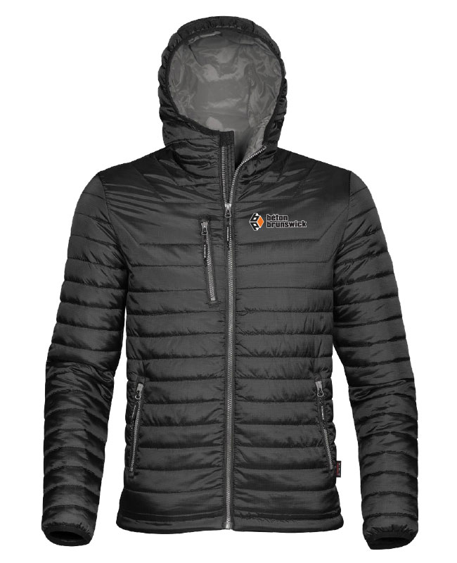 Béton Brunswick - AFP-1 quilted coat man (BLACK/CHARCOAL) - BR. 12896 (AVG)