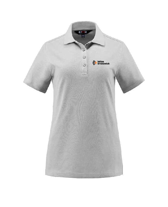 Béton Brunswick - S05786 Polo piqué mélange de coton Elite femme - BR. 12896 (AVG)